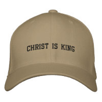 Christ est roi avec croix