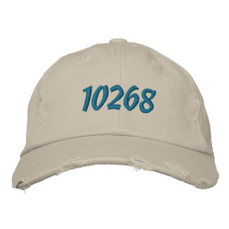 Casquette Brodée Code postal, postal, indicatif régional personnali