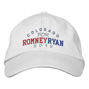 Casquette Brodée Colorado Mitt Romney Paul Ryan 2012