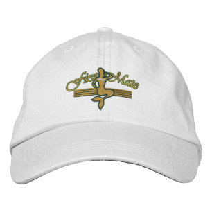 Casquette Brodée Conception brodée par sirène de PREMIER COMPAGNO