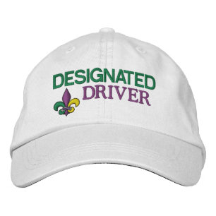 Casquette Brodée Conducteur désigné - Mardi Gras