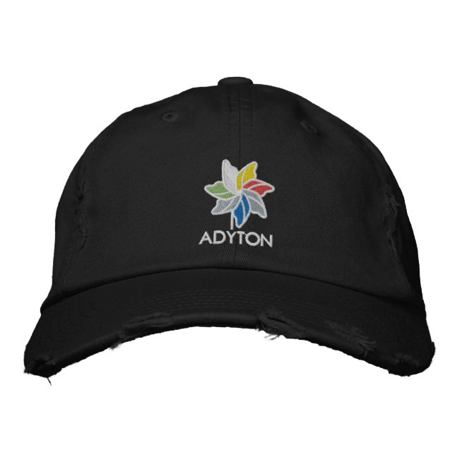 Casquette Brodée Couleur de chino ADYTON.EU (Devant)
