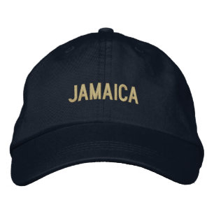 Casquette Brodée Couleur personnalisée simple en Jamaïque Word