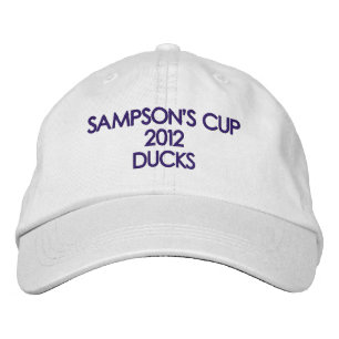 CASQUETTE BRODÉE COUPE DE SAMPSON 2012 DUCKS