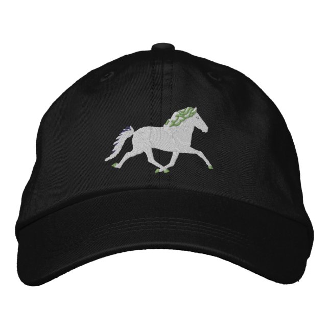 Casquette Brodée Course de vol - Gletta (Devant)