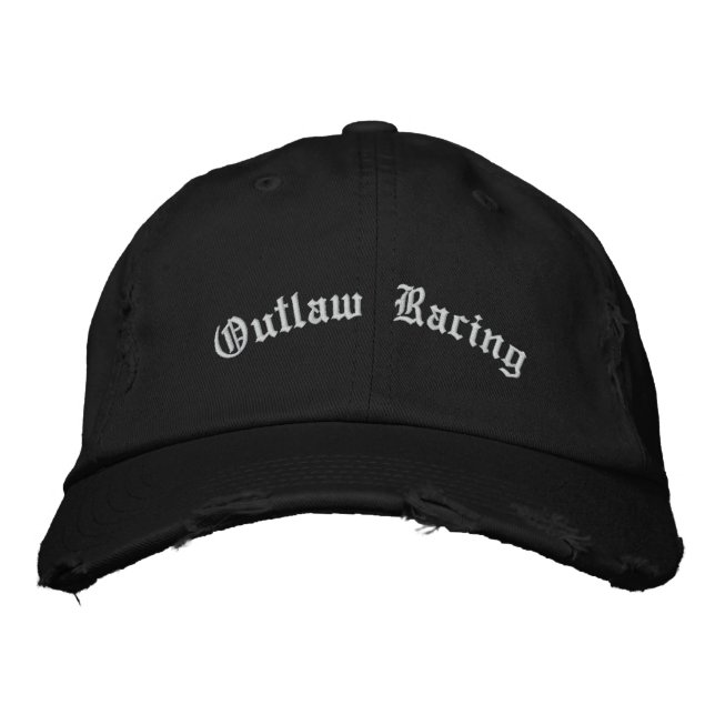 Casquette Brodée Course hors-la-loi (Devant)