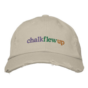 Casquette Brodée craie volée (casquette kaki)