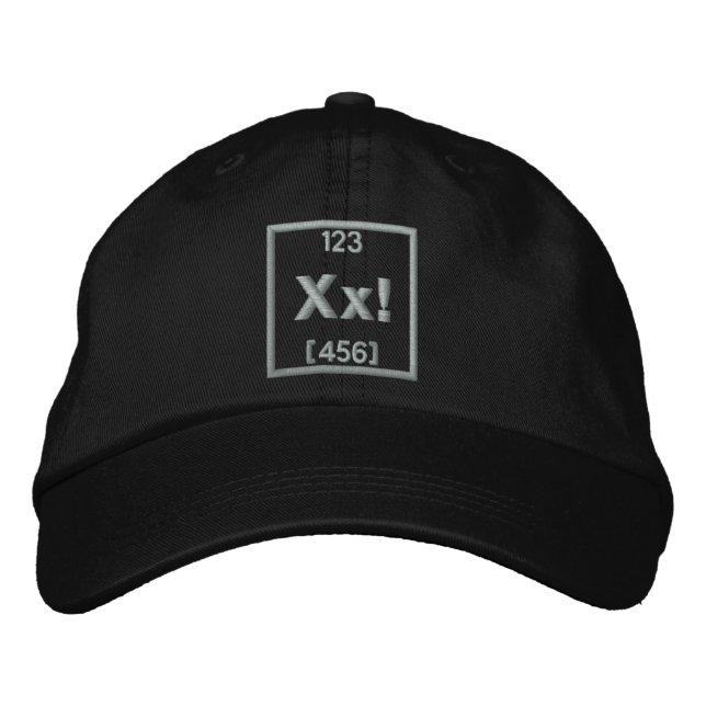 Casquette Brodée Créez votre propre élément de broderie (Devant)