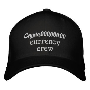 Casquette Brodée Cristal Devise Crew : Acheter Le Dip