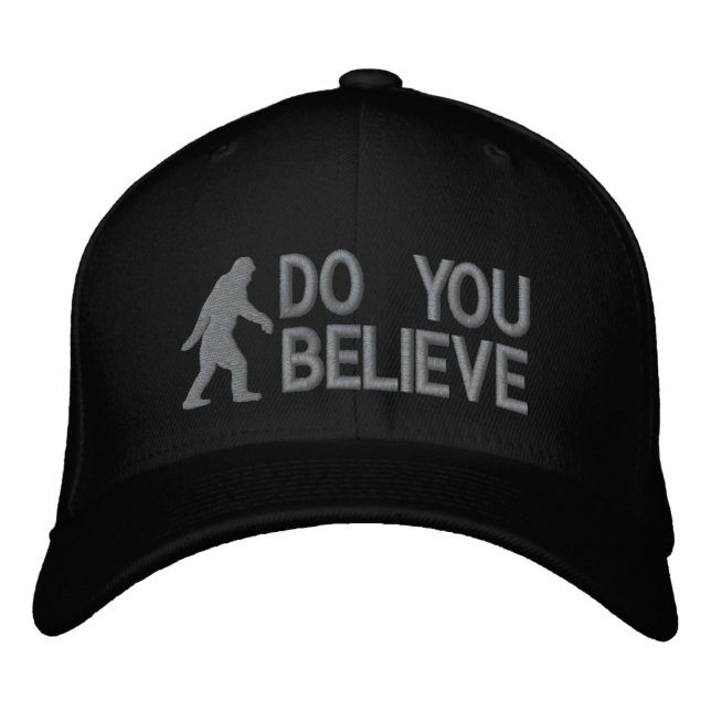 Casquette Brodée Crois-tu *grand logo bigfoot" ? (Devant)