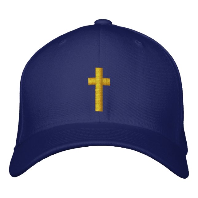 Casquette Brodée croiser (Devant)