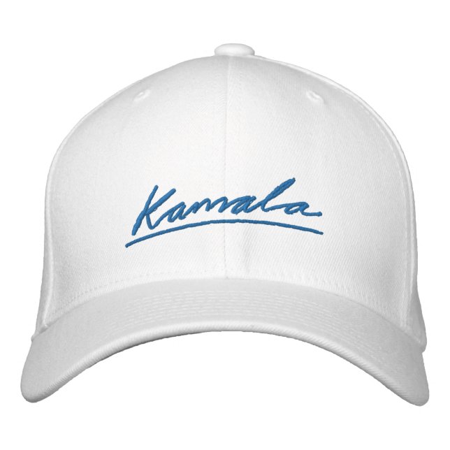 Casquette Brodée Cursive Kamala (Devant)