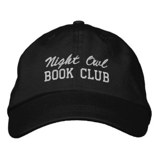 Casquette Brodée Custom Book Club Name