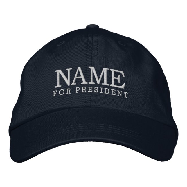 Casquette Brodée Custom Campaign - Classic Modern Design (Devant)