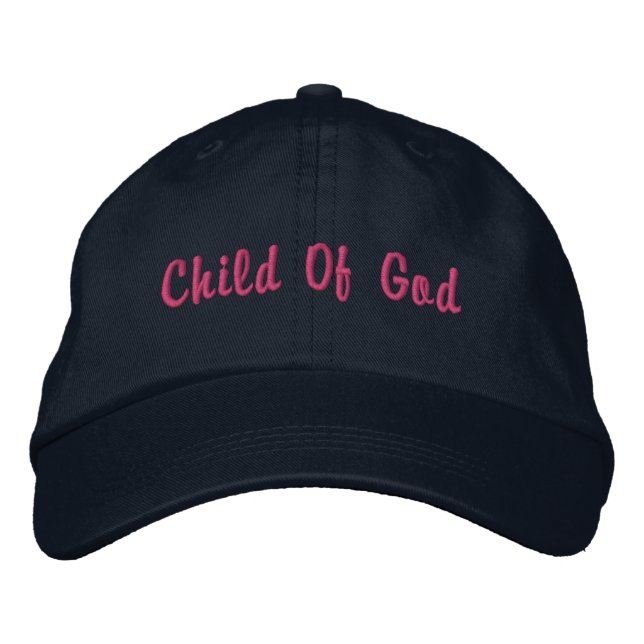 Casquette Brodée Custom Child of God Embroidered Hat (Devant)