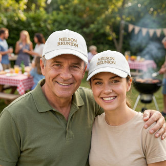 Casquette Brodée Custom Name Family Reunion Monogrammed