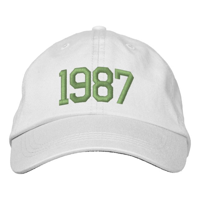Casquette Brodée Custom Year Vintage Milestone Birthday Gift (Devant)