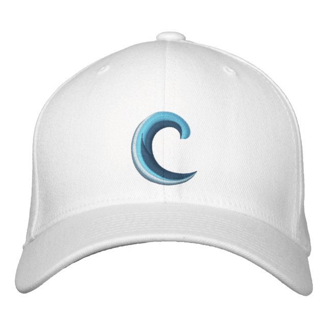 Casquette Brodée Daniels Hawaii Baseball Cap - Waves (Devant)