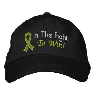 Casquette Brodée Dans la lutte pour gagner - Lymphome