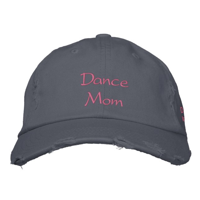 Casquette Brodée Danse maman (Devant)