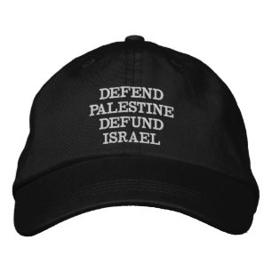 Casquette Brodée Défendre la Palestine pour le remboursement d'Isra