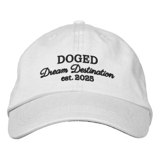 Casquette Brodée Destination de rêve DOGED