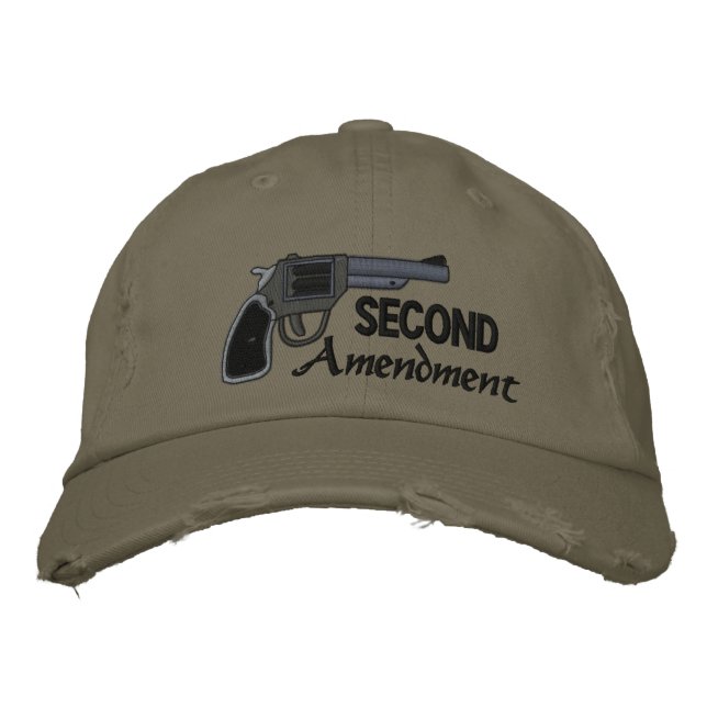 Casquette Brodée Deuxième amendement (Devant)