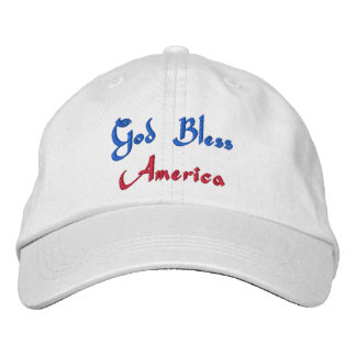Casquette Brodée Dieu bénisse l'Amérique