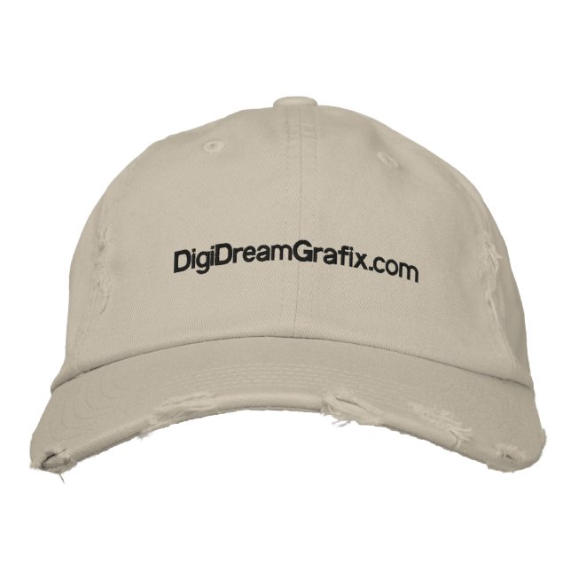Casquette Brodée DigiDreamGrafix.com (Devant)