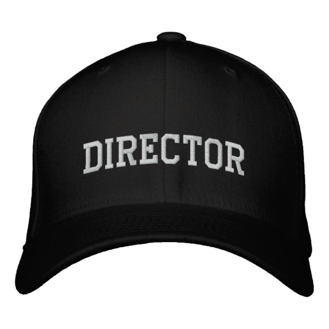 Casquette Brodée Directeur de cinéma (Devant)