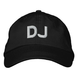 CASQUETTE BRODÉE DJ