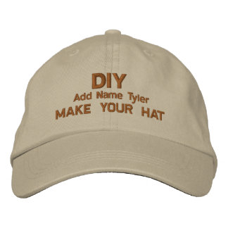 Casquette Brodée do-it-yourself Concevez votre propre cadeau person