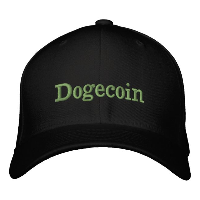 Casquette Brodée Dogecoin (Devant)