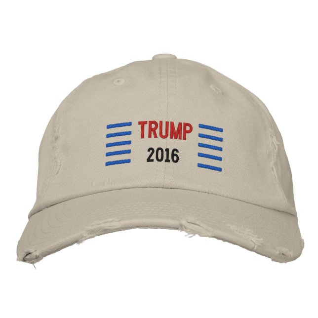 Casquette Brodée Donald Trump 2016 brodé (Devant)
