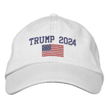 Donald Trump 2024 - Drapeau du président américain