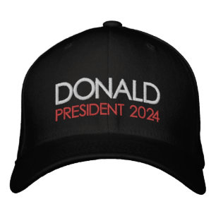 Casquette Brodée Donald Trump Président 2024