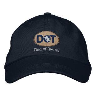Casquette Brodée DOT (Ovale-Drk)