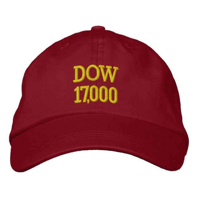 CASQUETTE BRODÉE DOW 17000 (Devant)