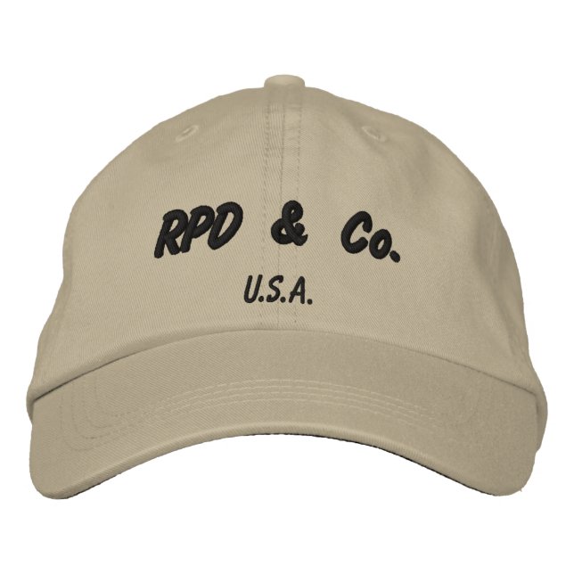 Casquette Brodée DPP & Co (Devant)