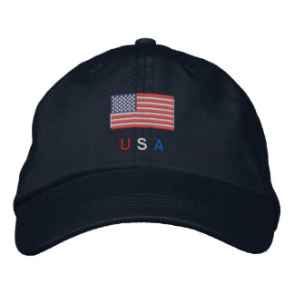 Casquette Brodée Drapeau américain