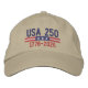 Drapeau américain USA 250 avec barre - rouge blanc
