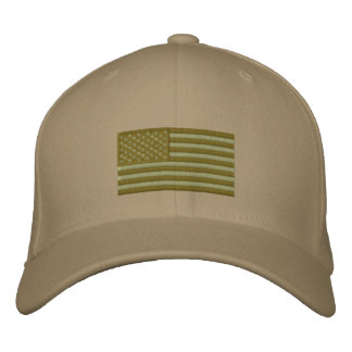 Casquette Brodée Drapeau américain - Woodland