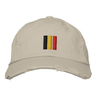Casquette Brodée Drapeau Belgique