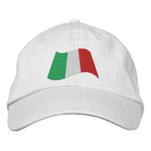 Casquette Brodée Drapeau Italien