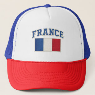 Casquette Brodée Drapeau Patriotique France