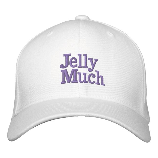 Casquette Brodée Drôle nouveauté Femme Mode JELLY BECH Broider (Devant)