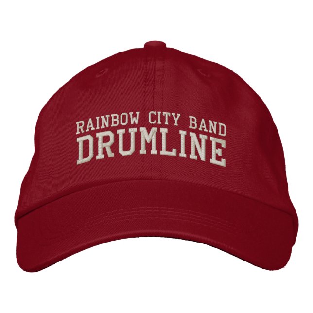 Casquette Brodée Drumline (Devant)