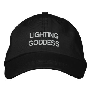 Casquette Brodée Éclairage déesse
