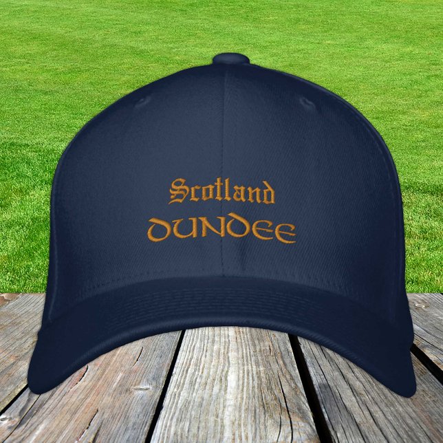 Casquette Brodée Ecosse & DUNDEE mode / Patriotes écossais (Créateur téléchargé)