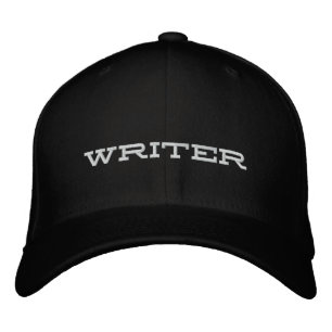 CASQUETTE BRODÉE ÉCRIVAIN